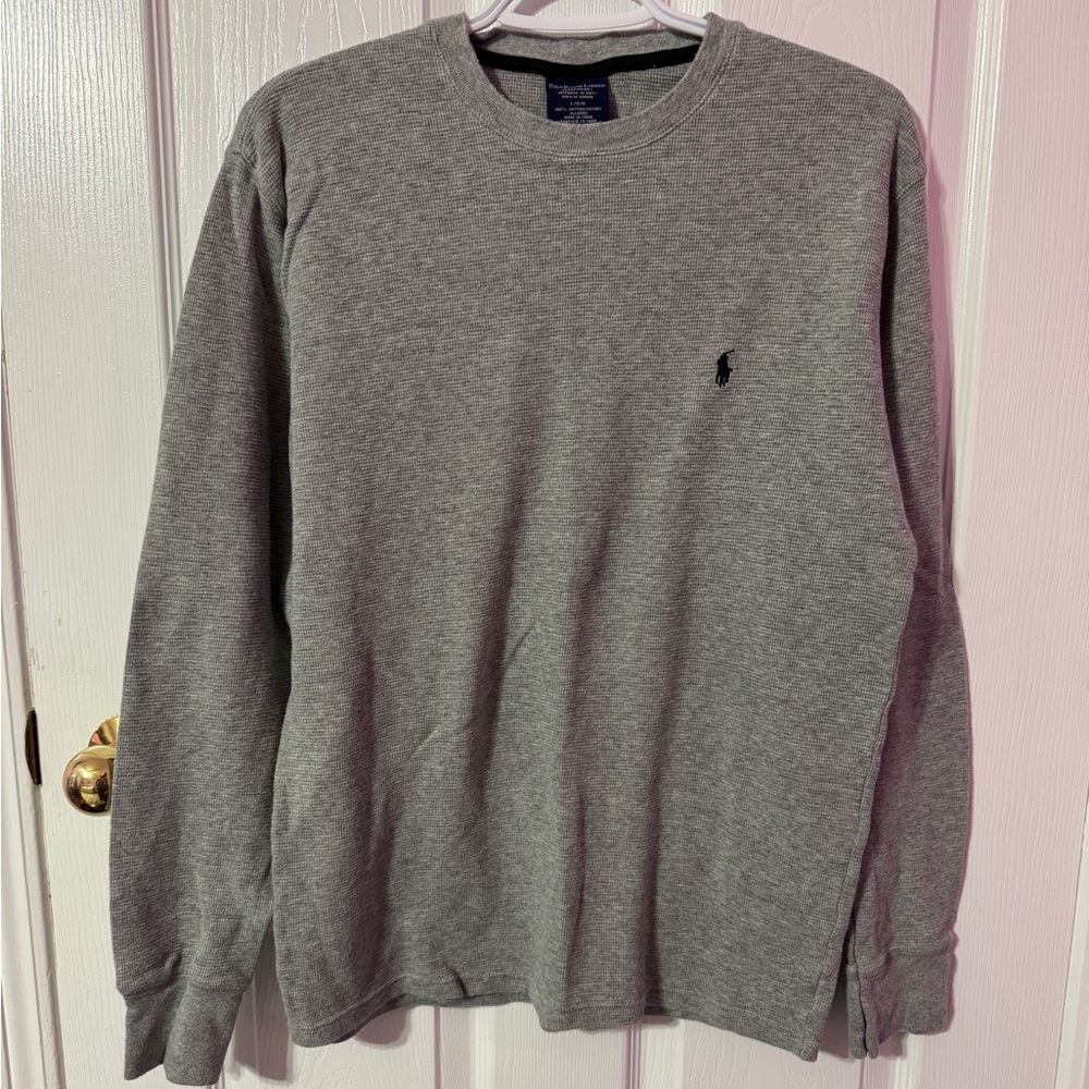 Polo Ralph Lauren Gray Sleepwear Top